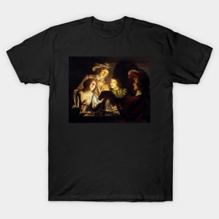 The Musicians by Gerard van Honthorst T-Shirt